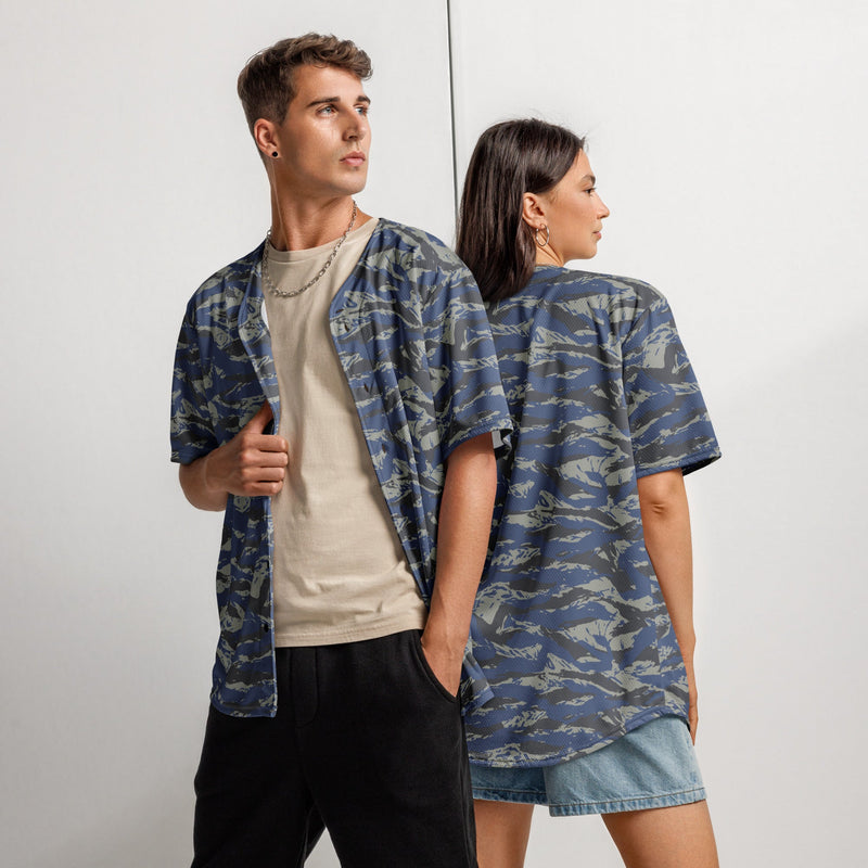 Lizard Greek Air Force CAMO Unisex Baseball Jersey - 2XS