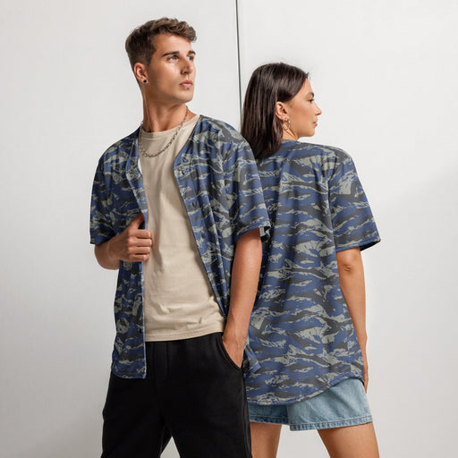 Lizard Greek Air Force CAMO Unisex Baseball Jersey - 2XS