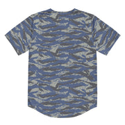 Lizard Greek Air Force CAMO Unisex Baseball Jersey
