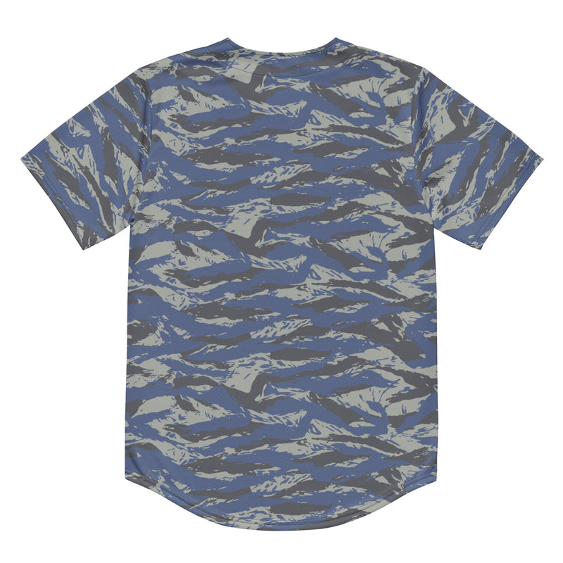 Lizard Greek Air Force CAMO Unisex Baseball Jersey
