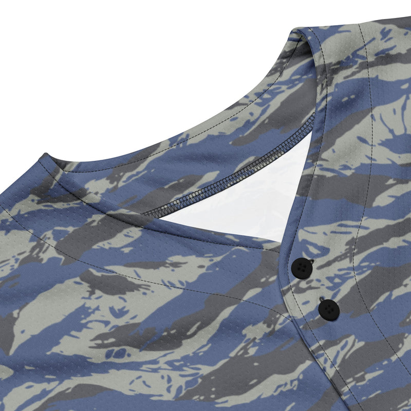 Lizard Greek Air Force CAMO Unisex Baseball Jersey