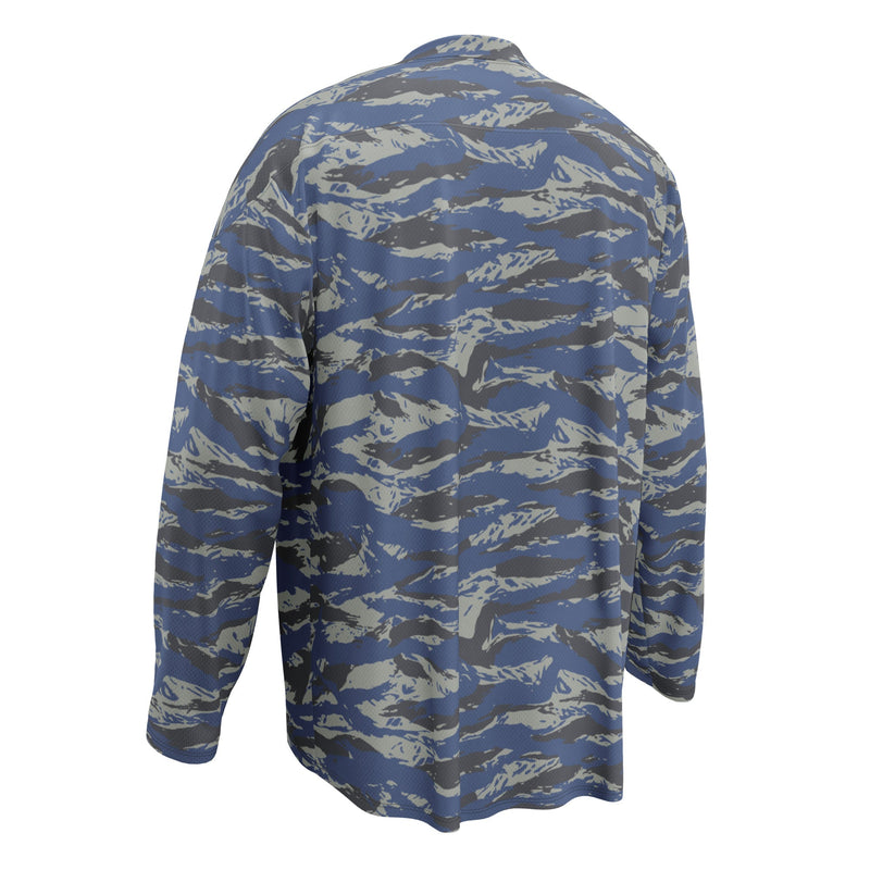 Lizard Greek Air Force CAMO Unisex Hockey Fan Jersey