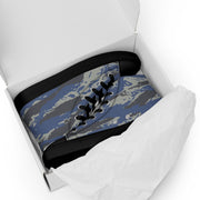 Lizard Greek Air Force CAMO Mens High-Top Canvas Shoes