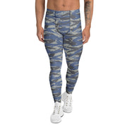 Lizard Greek Air Force CAMO Mens Leggings - XS
