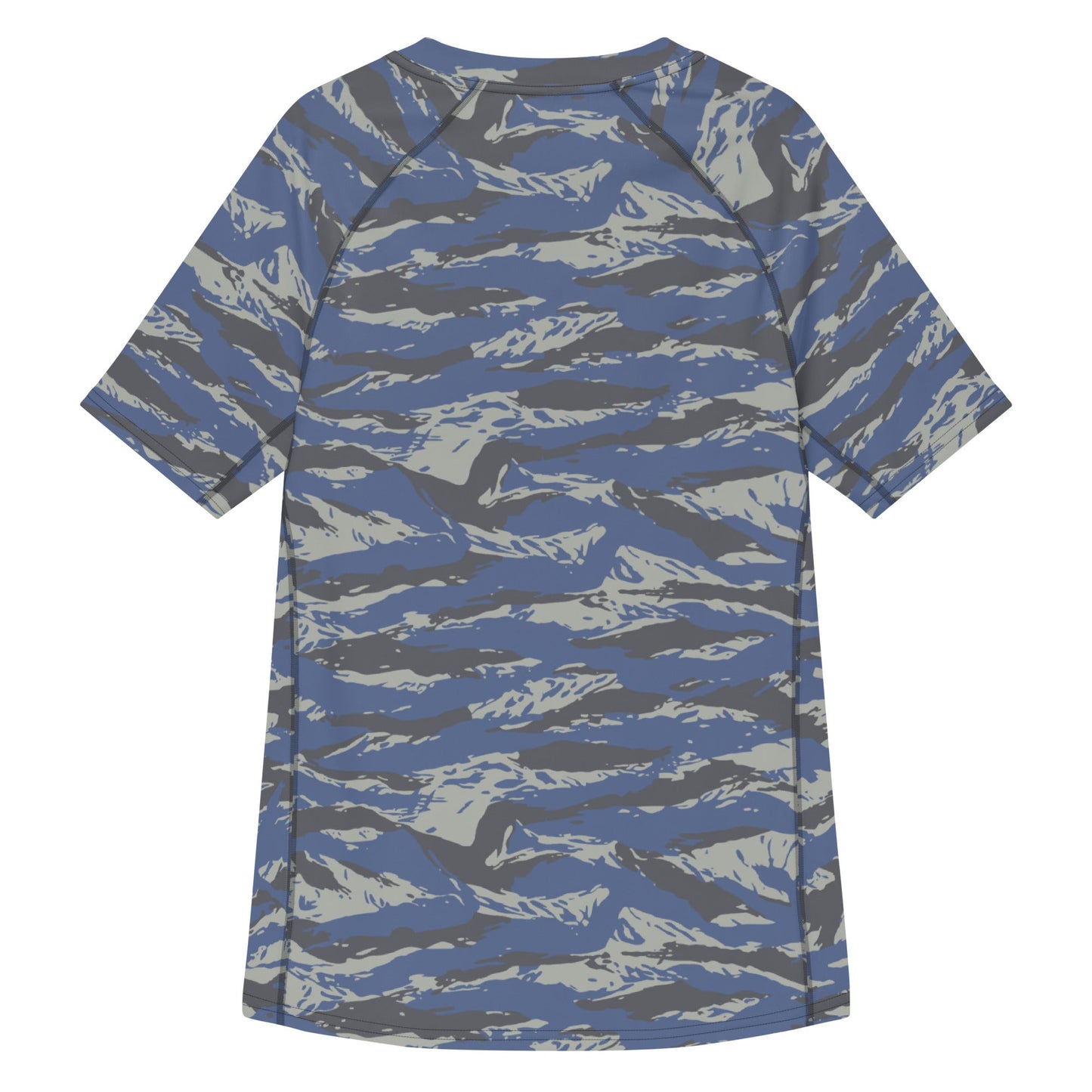Greek Lizard Air Force CAMO Mens Short-Sleeve Rash Guard - Short-sleeve Guards