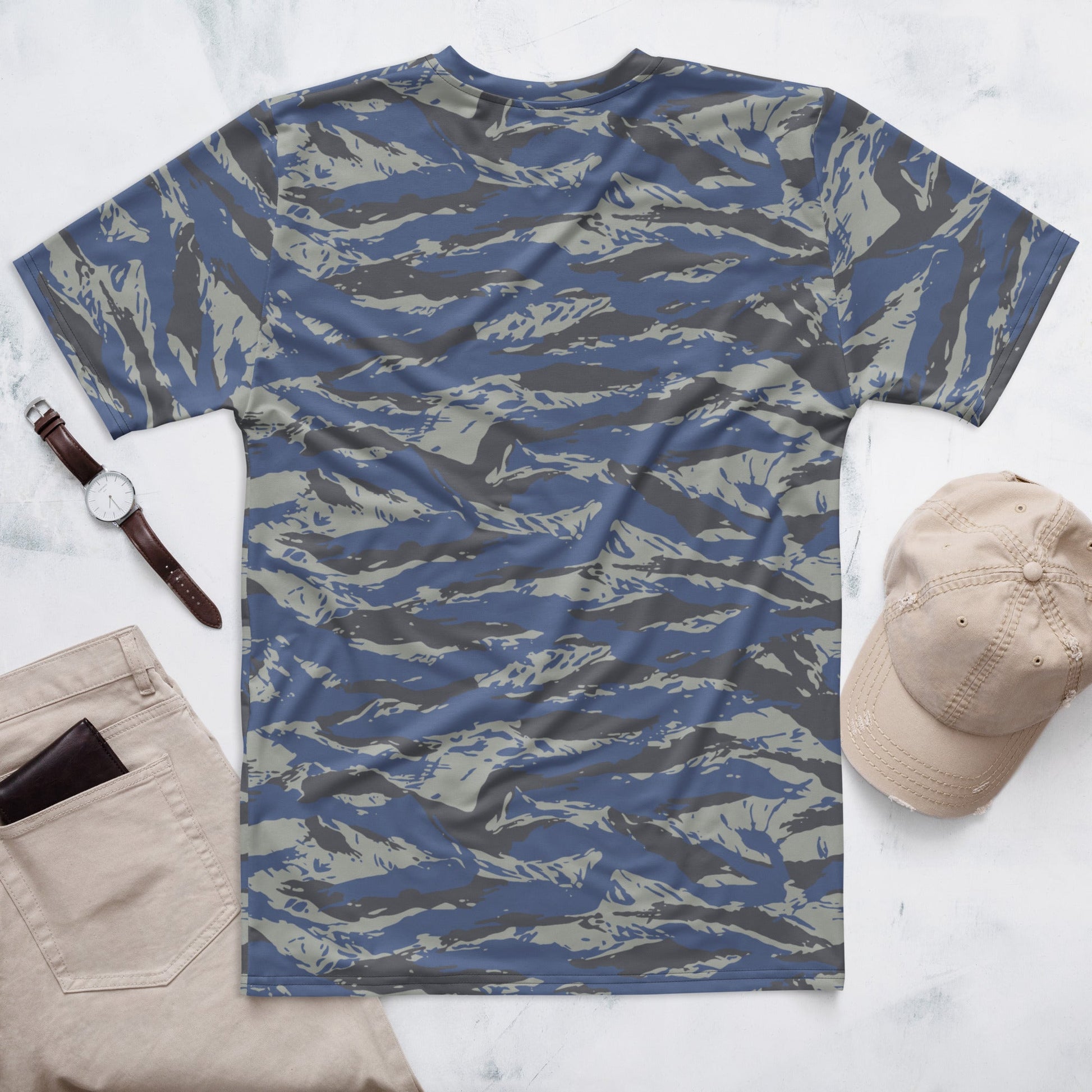 Greek Lizard Air Force CAMO Mens t-shirt - T-Shirts