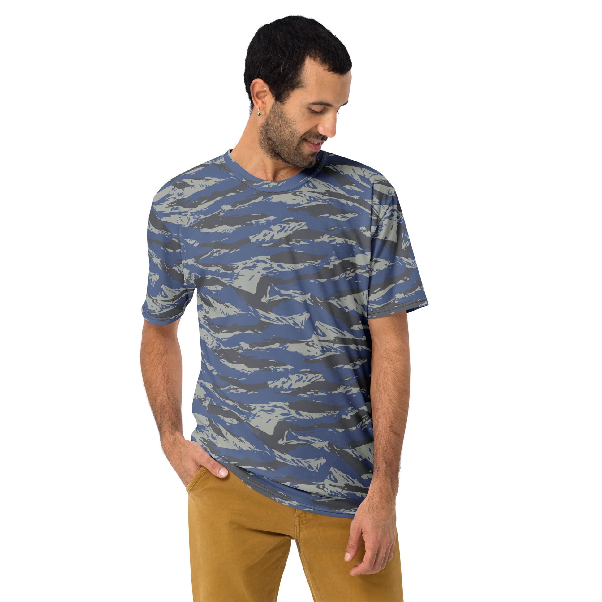 Greek Lizard Air Force CAMO Mens t-shirt - T-Shirts