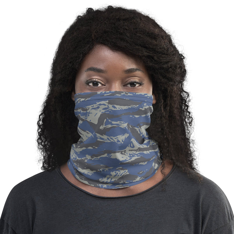 Lizard Greek Air Force CAMO Neck Gaiter - Head