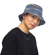 Lizard Greek Air Force CAMO Reversible Bucket Hat
