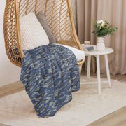 Lizard Greek Air Force CAMO Sherpa Blanket