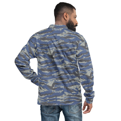 Greek Lizard Air Force CAMO Unisex Bomber Jacket - Jackets