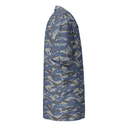 Greek Lizard Air Force CAMO Unisex button shirt - Button Shirts