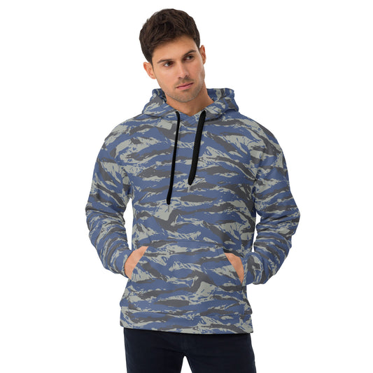 Greek Lizard Air Force CAMO Unisex Hoodie - 2XS - Hoodies