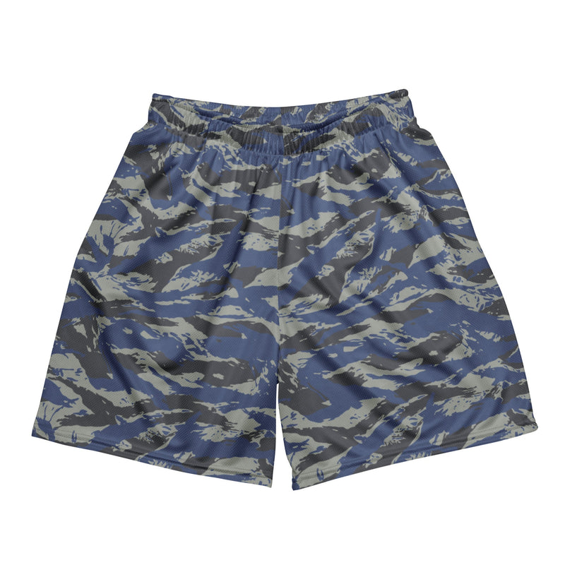 Lizard Greek Air Force CAMO Unisex Mesh Shorts - 2XS