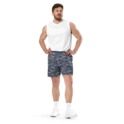 Greek Lizard Air Force CAMO Unisex mesh shorts - Mesh Shorts