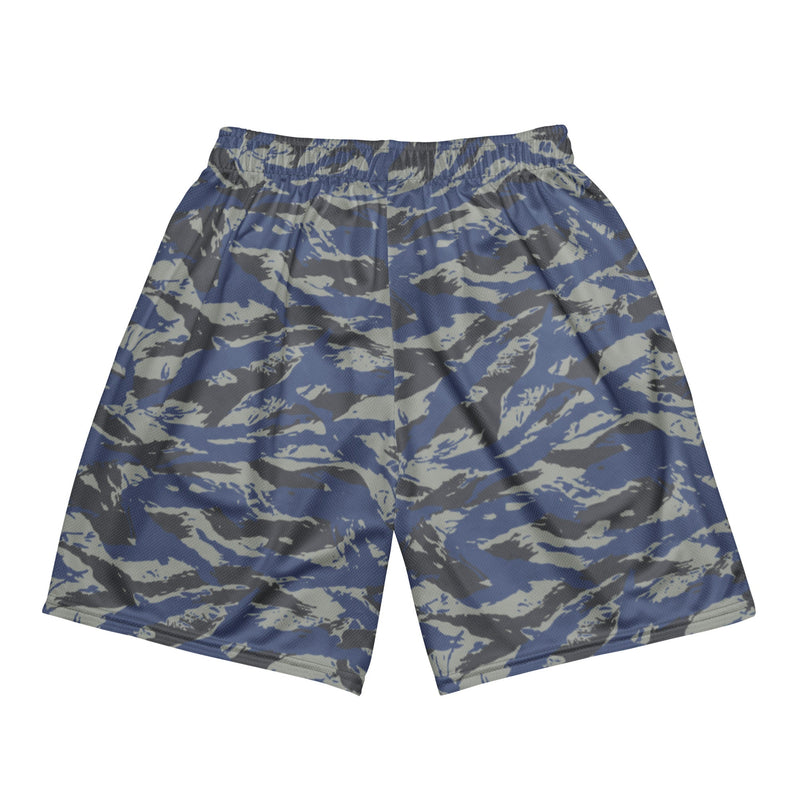Lizard Greek Air Force CAMO Unisex Mesh Shorts