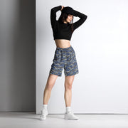 Lizard Greek Air Force CAMO Unisex Mesh Shorts