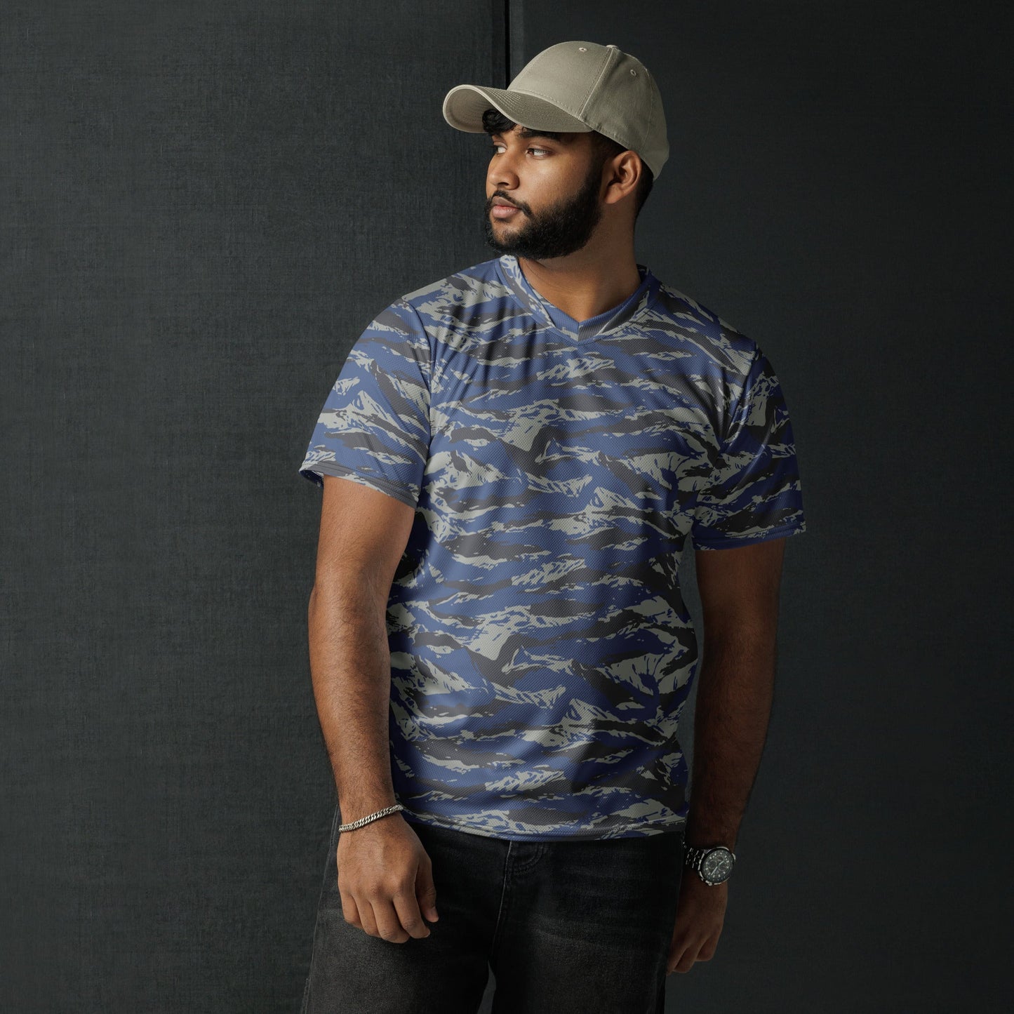 Greek Lizard Air Force CAMO unisex sports jersey - Sports Jerseys