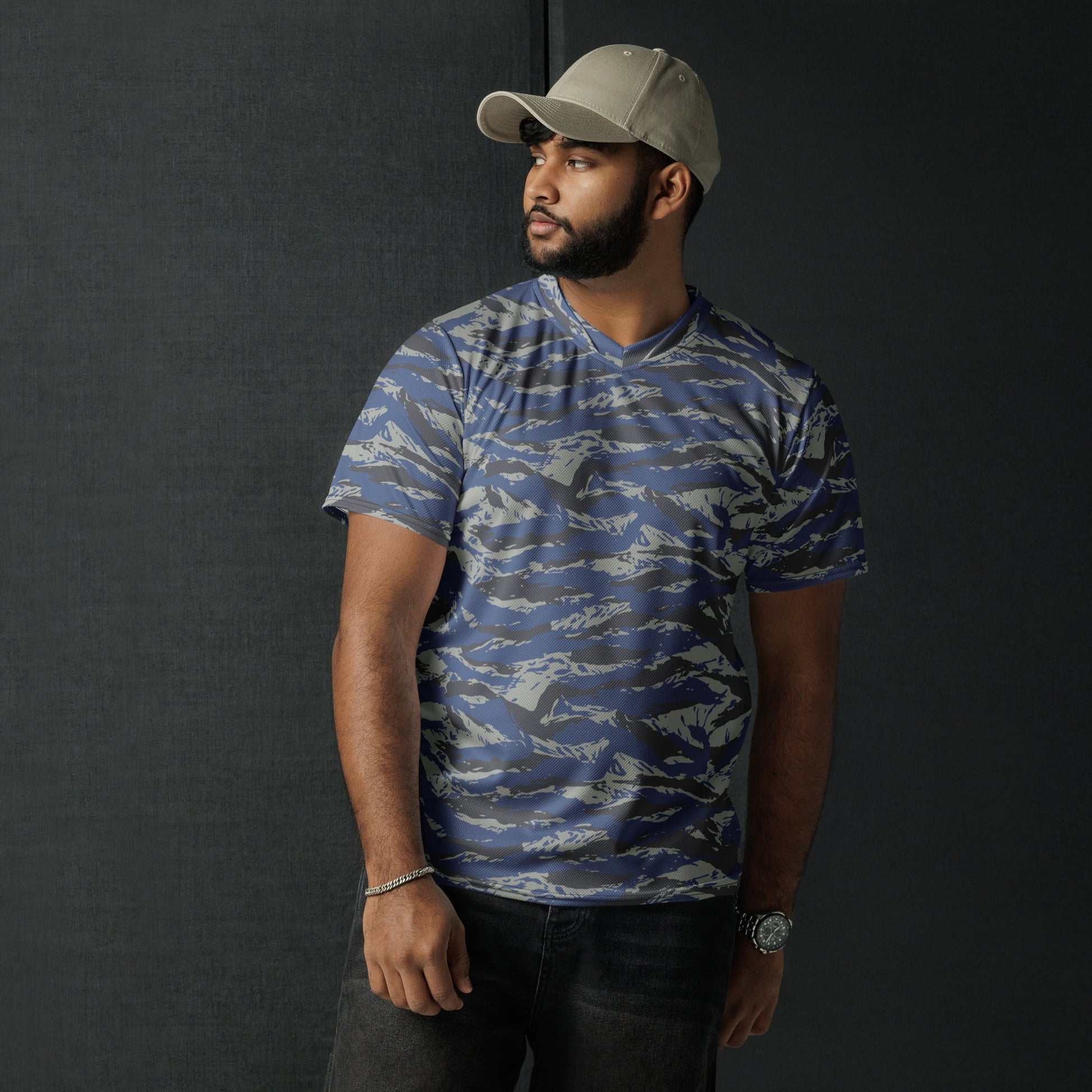 Greek Lizard Air Force CAMO unisex sports jersey - Sports Jerseys