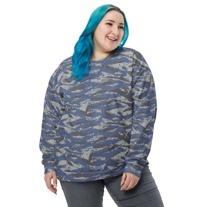 Greek Lizard Air Force CAMO Unisex Sweatshirt - Sweatshirts