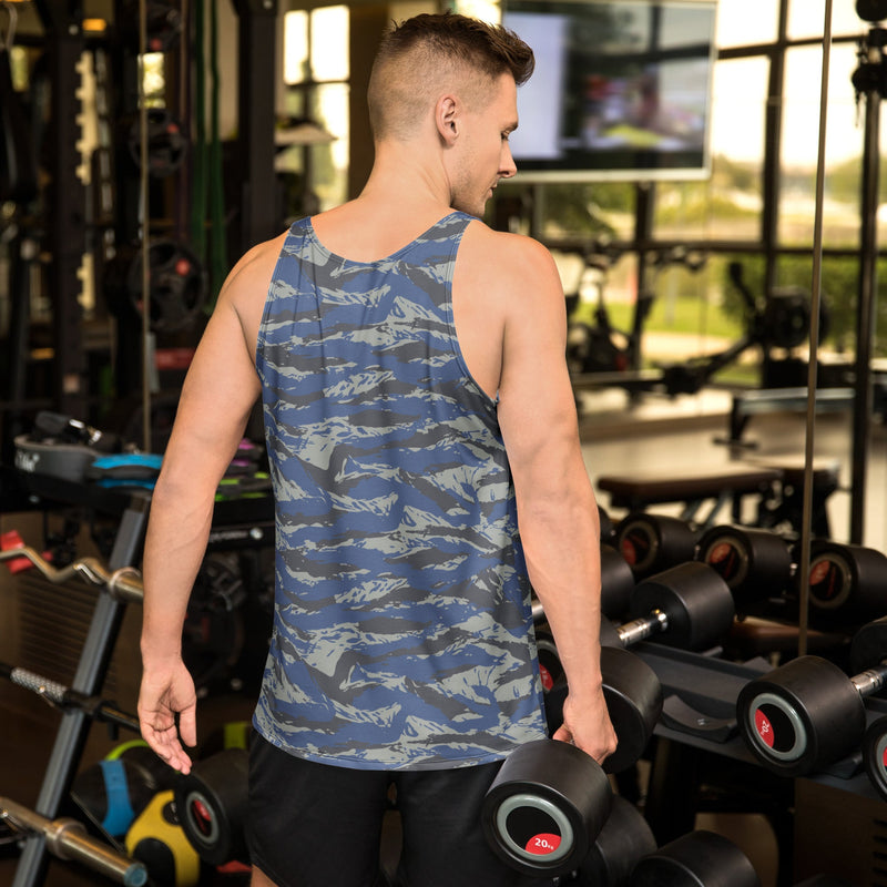 Lizard Greek Air Force CAMO Unisex Tank Top