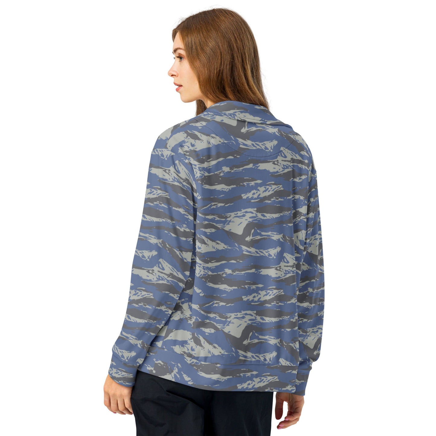 Greek Lizard Air Force CAMO Unisex track jacket - Track Jackets