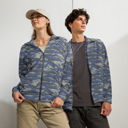 Lizard Greek Air Force CAMO Unisex Track Jacket - 2XS