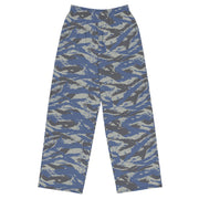 Lizard Greek Air Force CAMO Unisex Wide-Leg Leisure Pants - 2XS