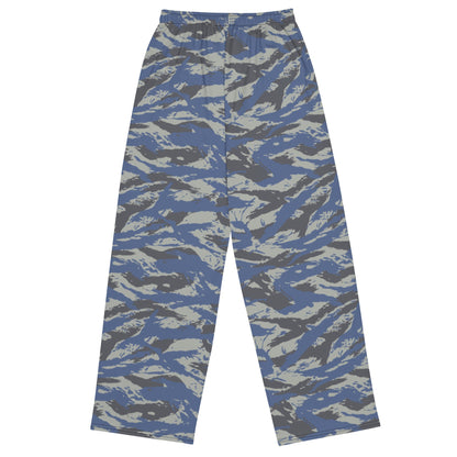 Greek Lizard Air Force CAMO unisex wide-leg pants - Wide-leg Pants