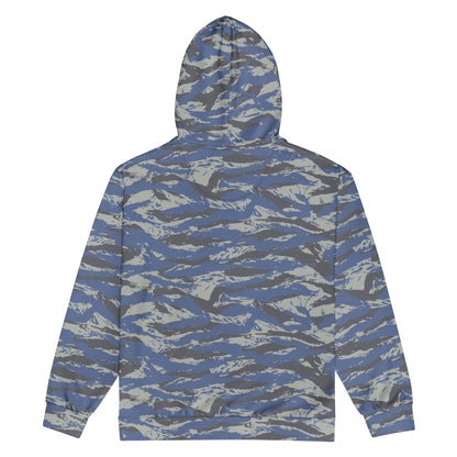 Greek Lizard Air Force CAMO Unisex zip hoodie - Zip Hoodies