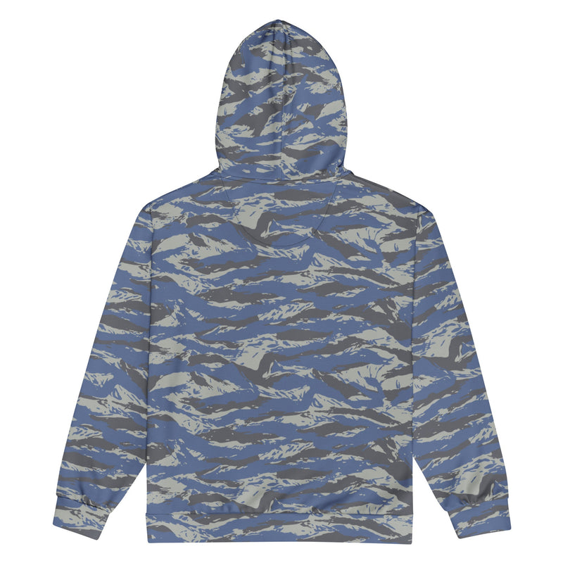 Lizard Greek Air Force CAMO Unisex Zip Hoodie