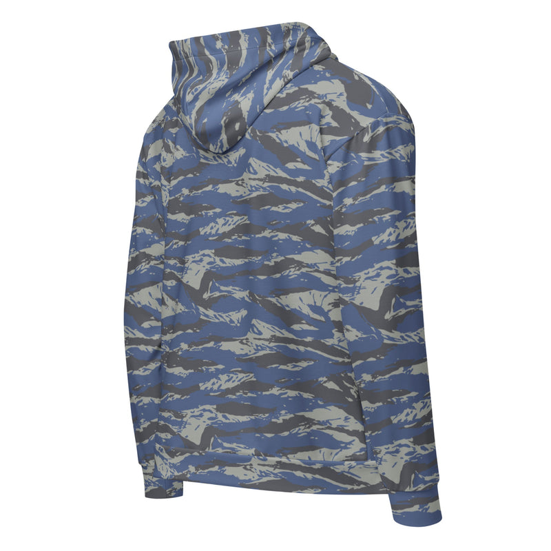 Lizard Greek Air Force CAMO Unisex Zip Hoodie