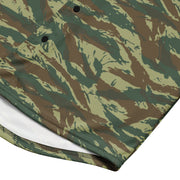 Lizard Greek Woodland CAMO Unisex Baseball Jersey
