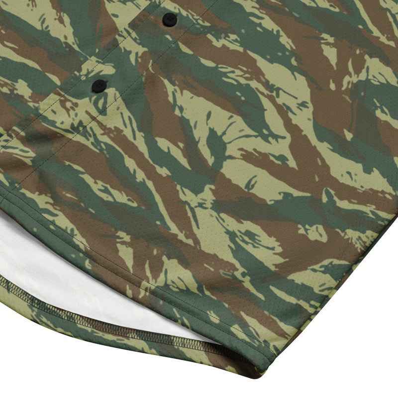 Lizard Greek Woodland CAMO Unisex Baseball Jersey