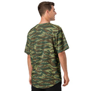 Lizard Greek Woodland CAMO Unisex Baseball Jersey