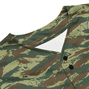 Lizard Greek Woodland CAMO Unisex Baseball Jersey