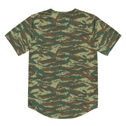 Lizard Greek Woodland CAMO Unisex Baseball Jersey