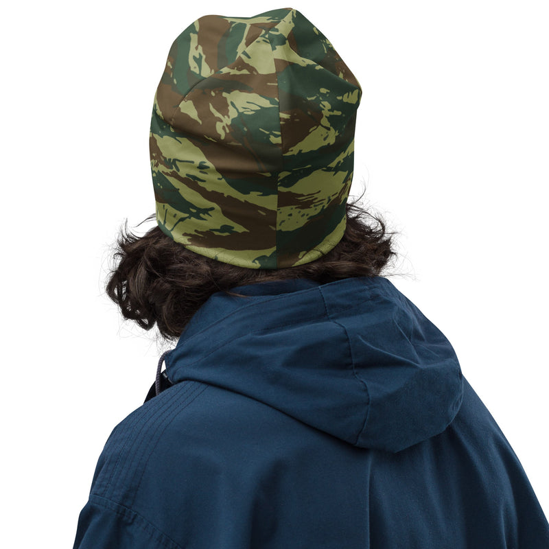Lizard Greek Woodland CAMO Beanie - Head