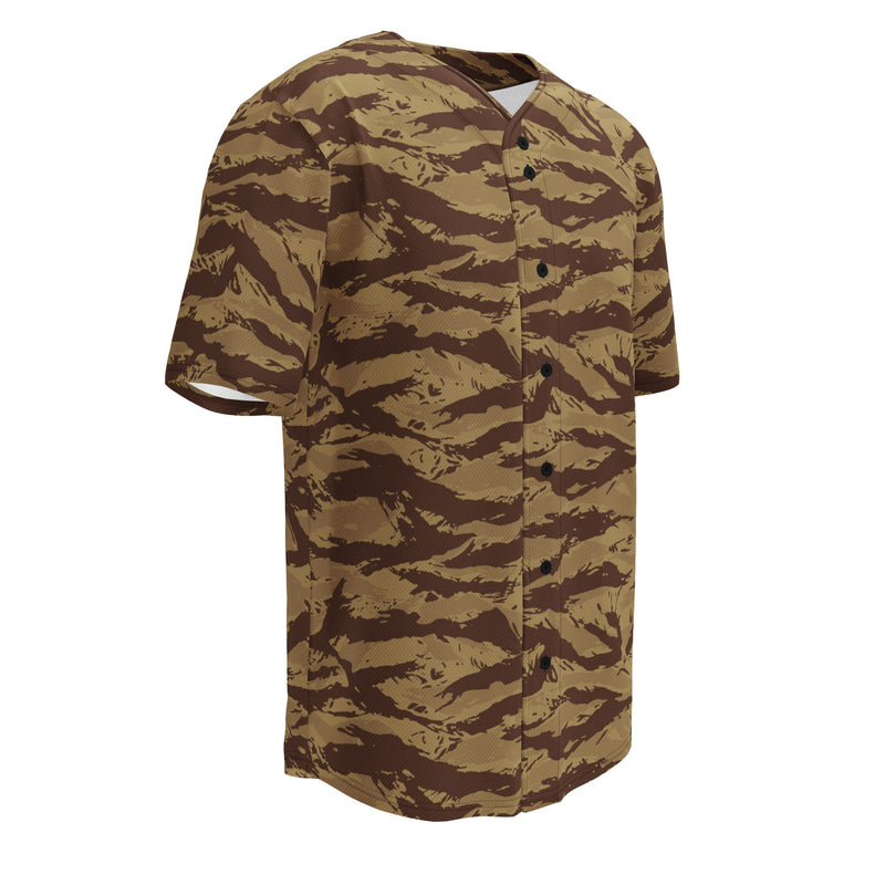 Lizard Greek Desert CAMO Unisex Baseball Jersey