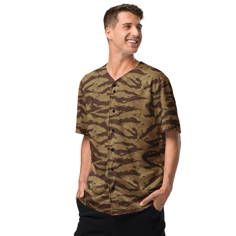 Lizard Greek Desert CAMO Unisex Baseball Jersey