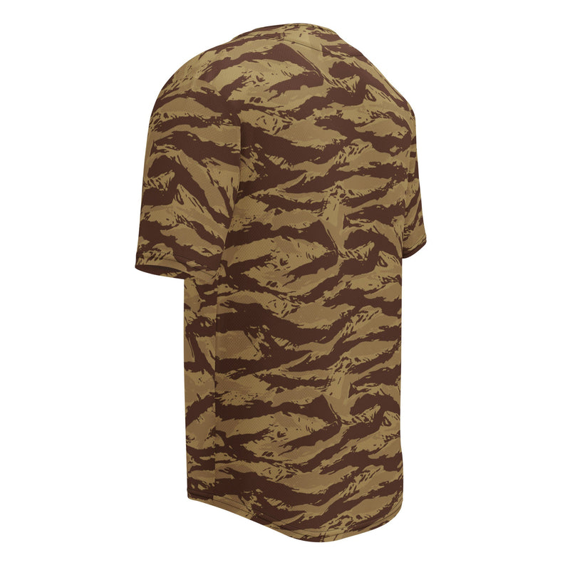 Lizard Greek Desert CAMO Unisex Baseball Jersey