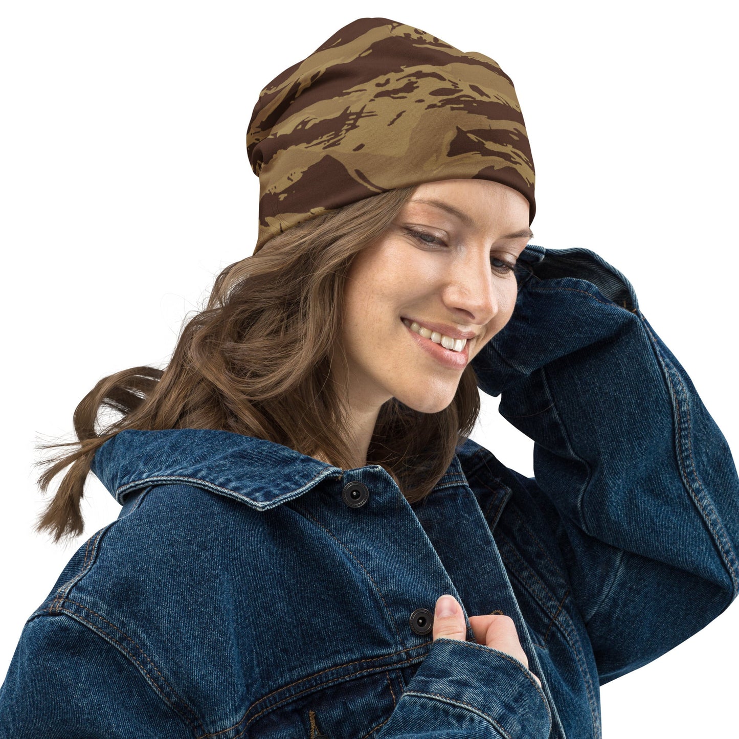 Greek Lizard Desert CAMO Beanie