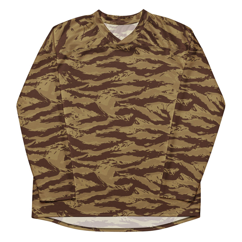 Lizard Greek Desert CAMO Unisex Hockey Fan Jersey