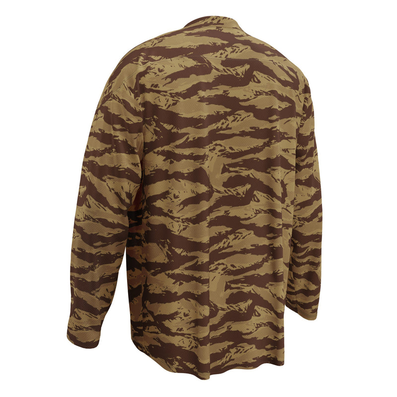 Lizard Greek Desert CAMO Unisex Hockey Fan Jersey