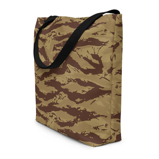 Greek Lizard Desert CAMO Large Tote Bag - Bags