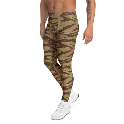 Greek Lizard Desert CAMO Mens Leggings