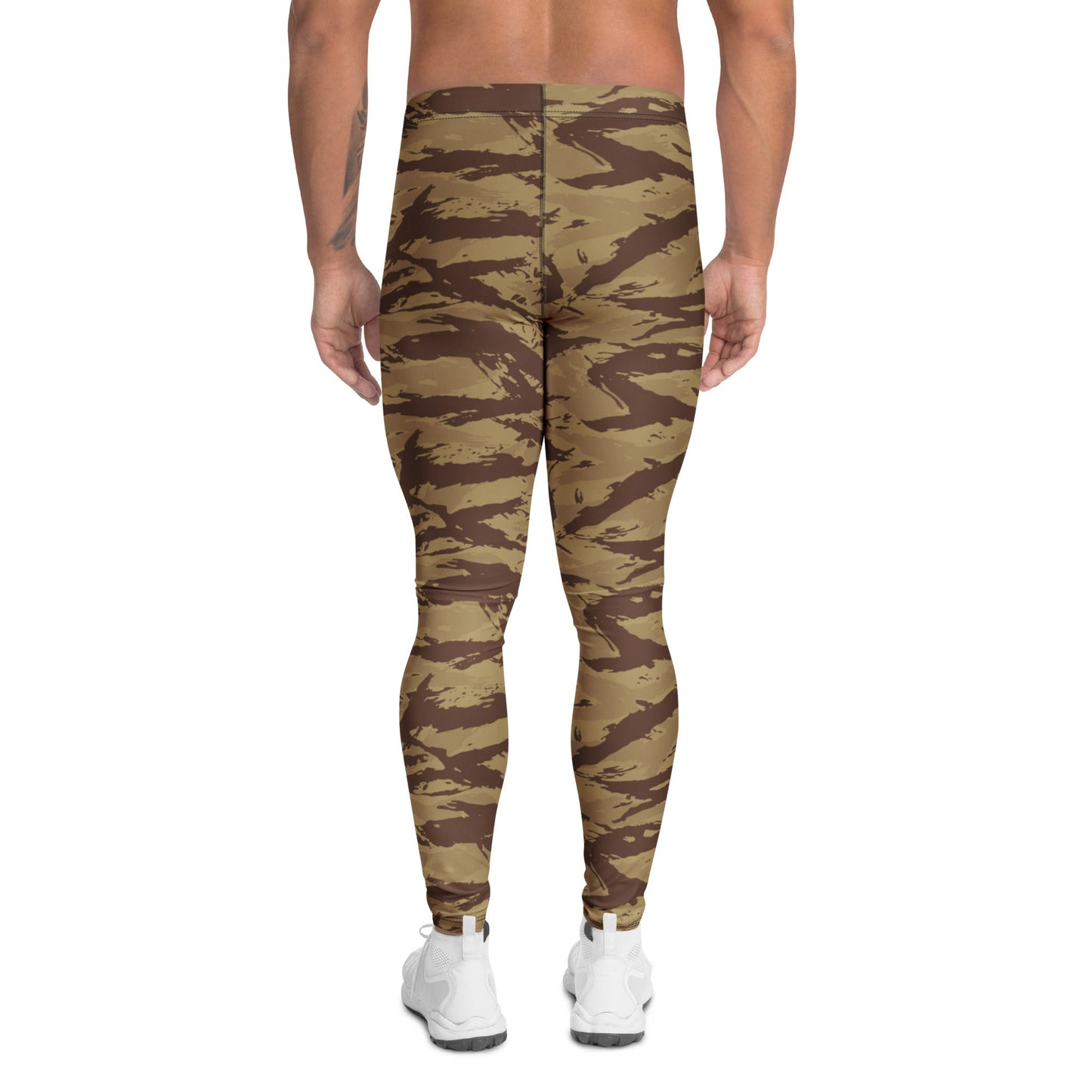 Greek Lizard Desert CAMO Mens Leggings