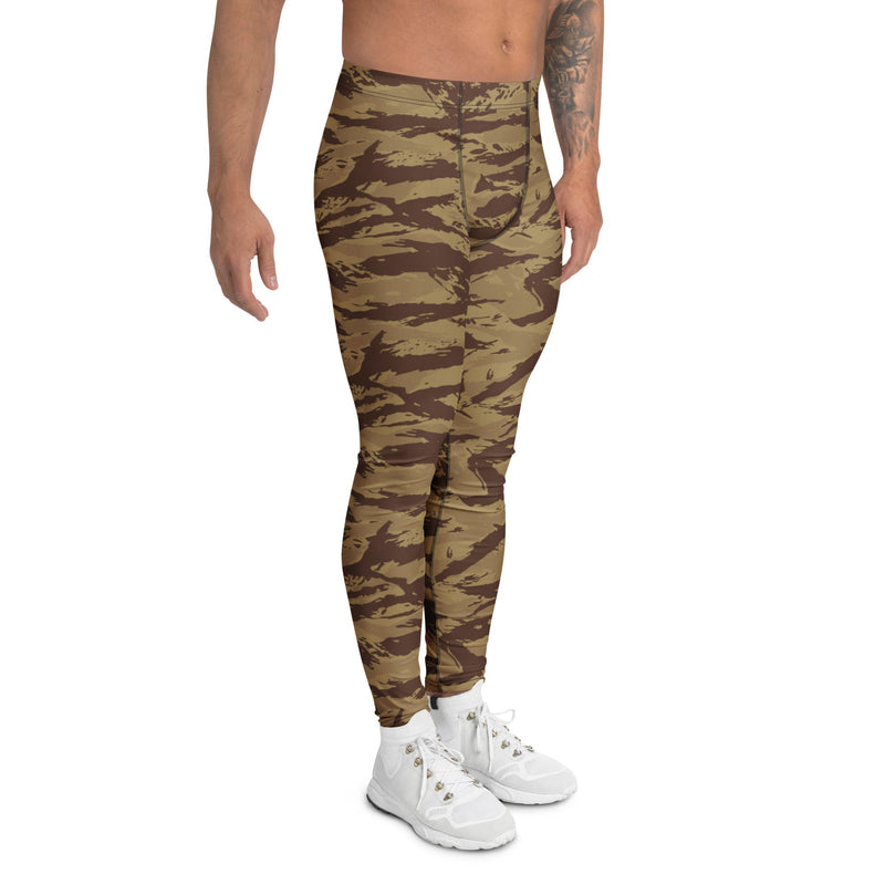 Lizard Greek Desert CAMO Mens Leggings