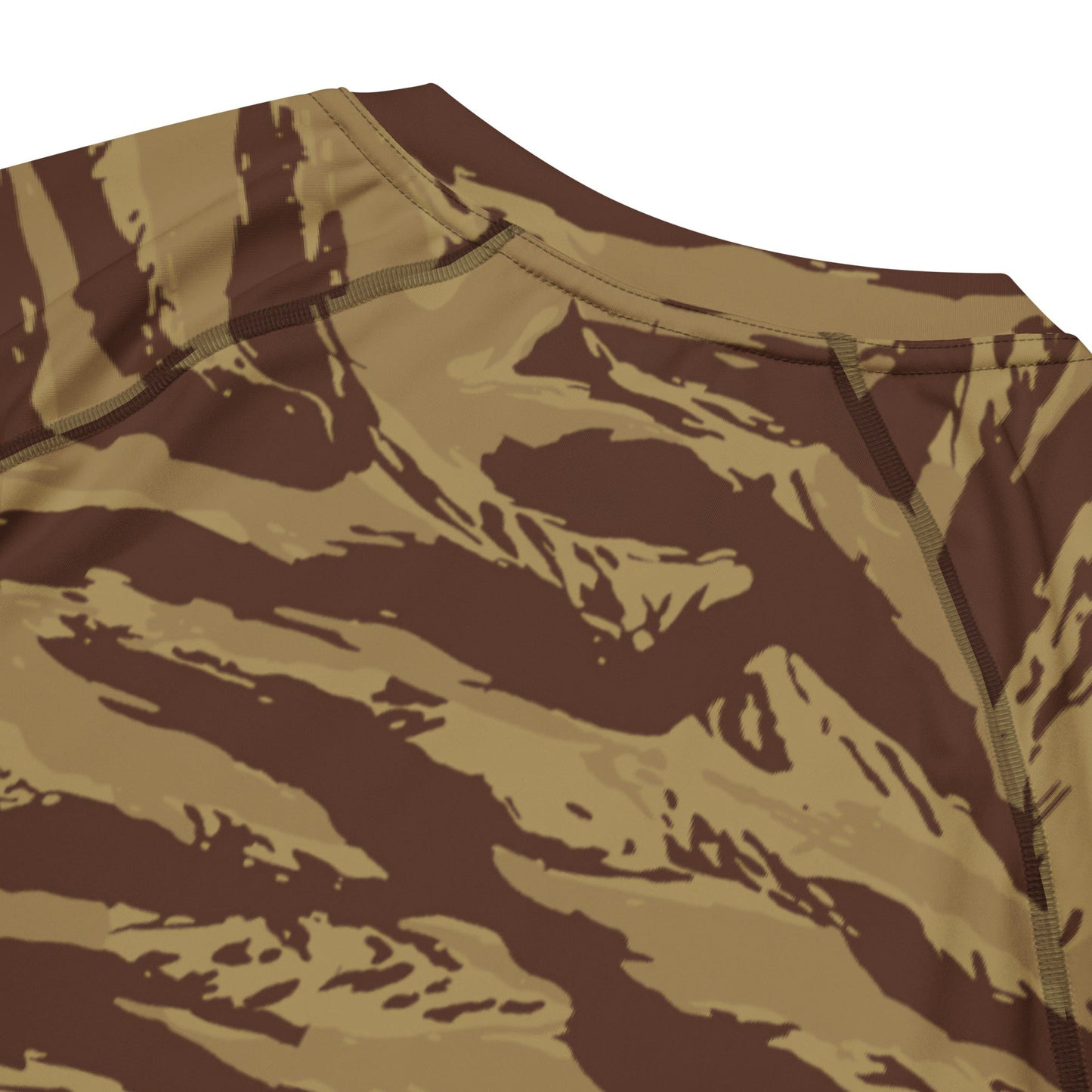 Greek Lizard Desert CAMO Mens Short-Sleeve Rash Guard - Short-sleeve Guards
