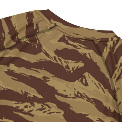 Greek Lizard Desert CAMO Mens Short-Sleeve Rash Guard - Short-sleeve Guards